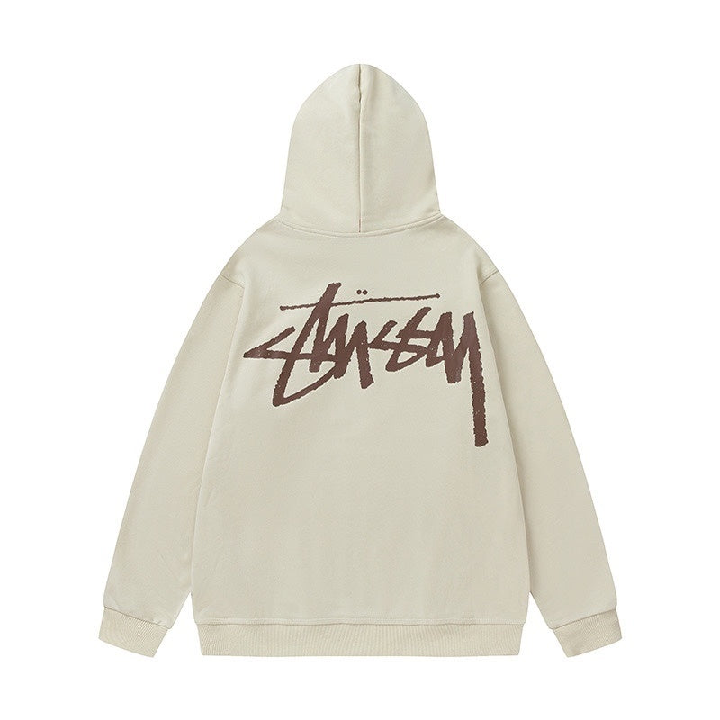 STUSSY HOODIE - בז׳