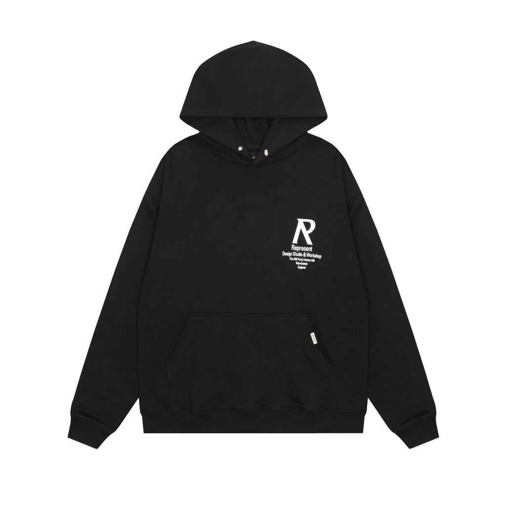 Represent Hoodie - שחור