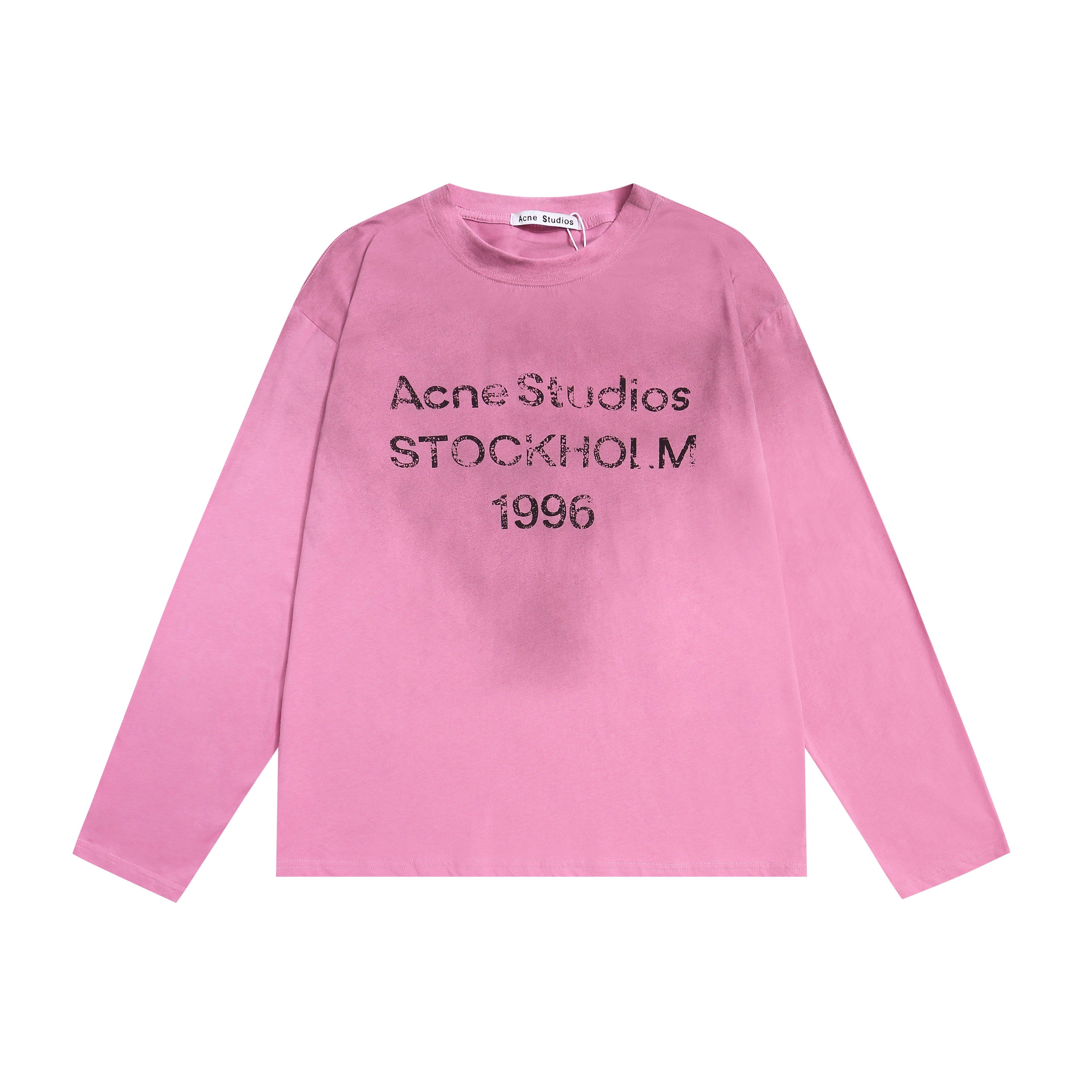 Acne Studios long shirt - ורוד דהוי