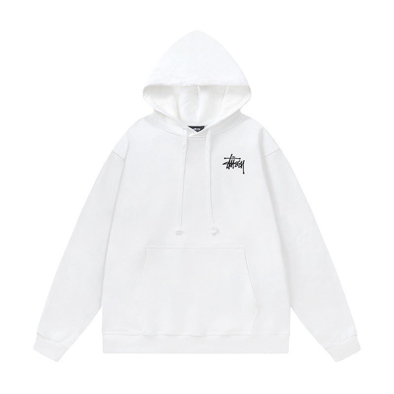 STUSSY HOODIE - לבן