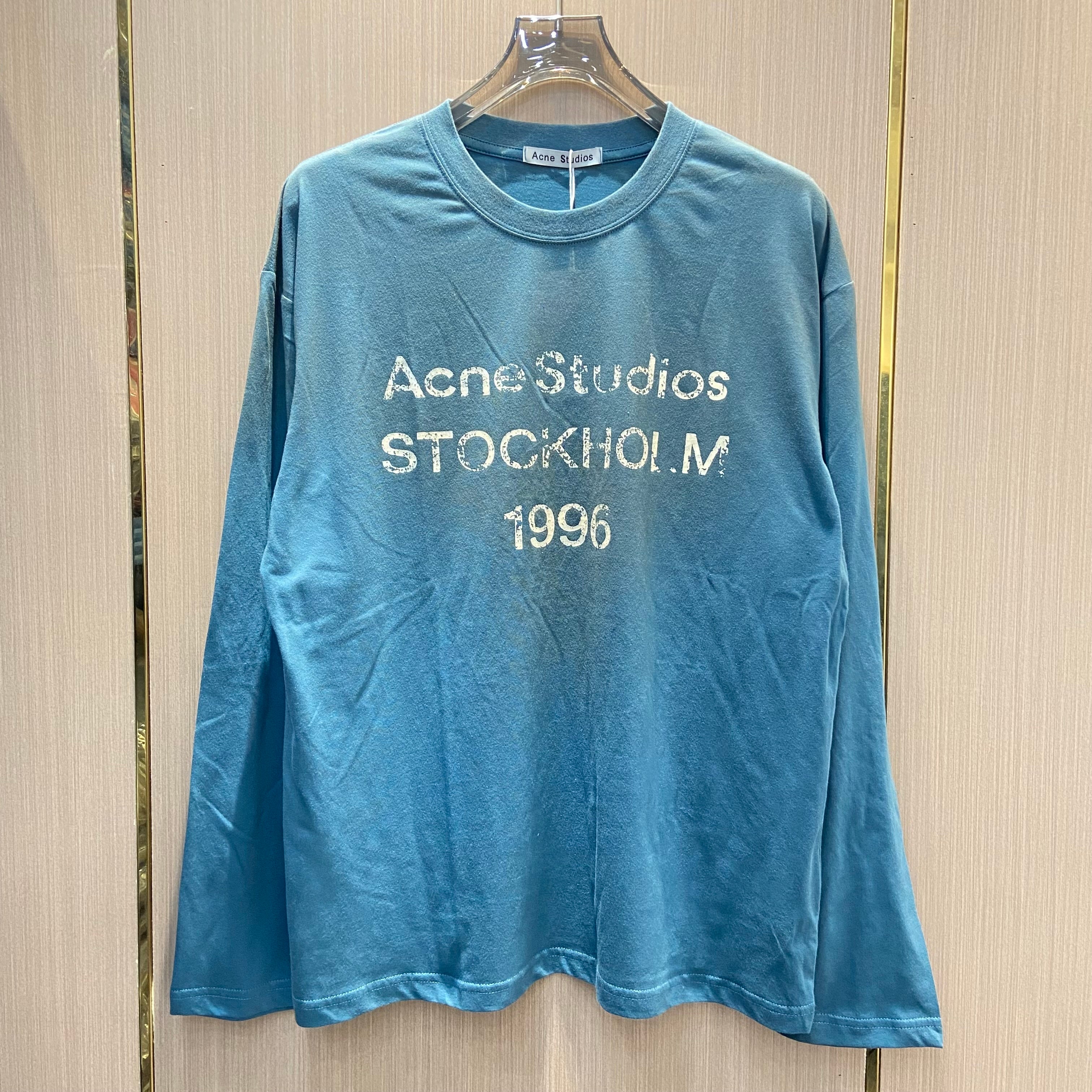 Acne Studios long shirt - תכלת דהוי