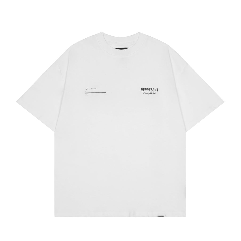 Represent Patron T Shirt - White