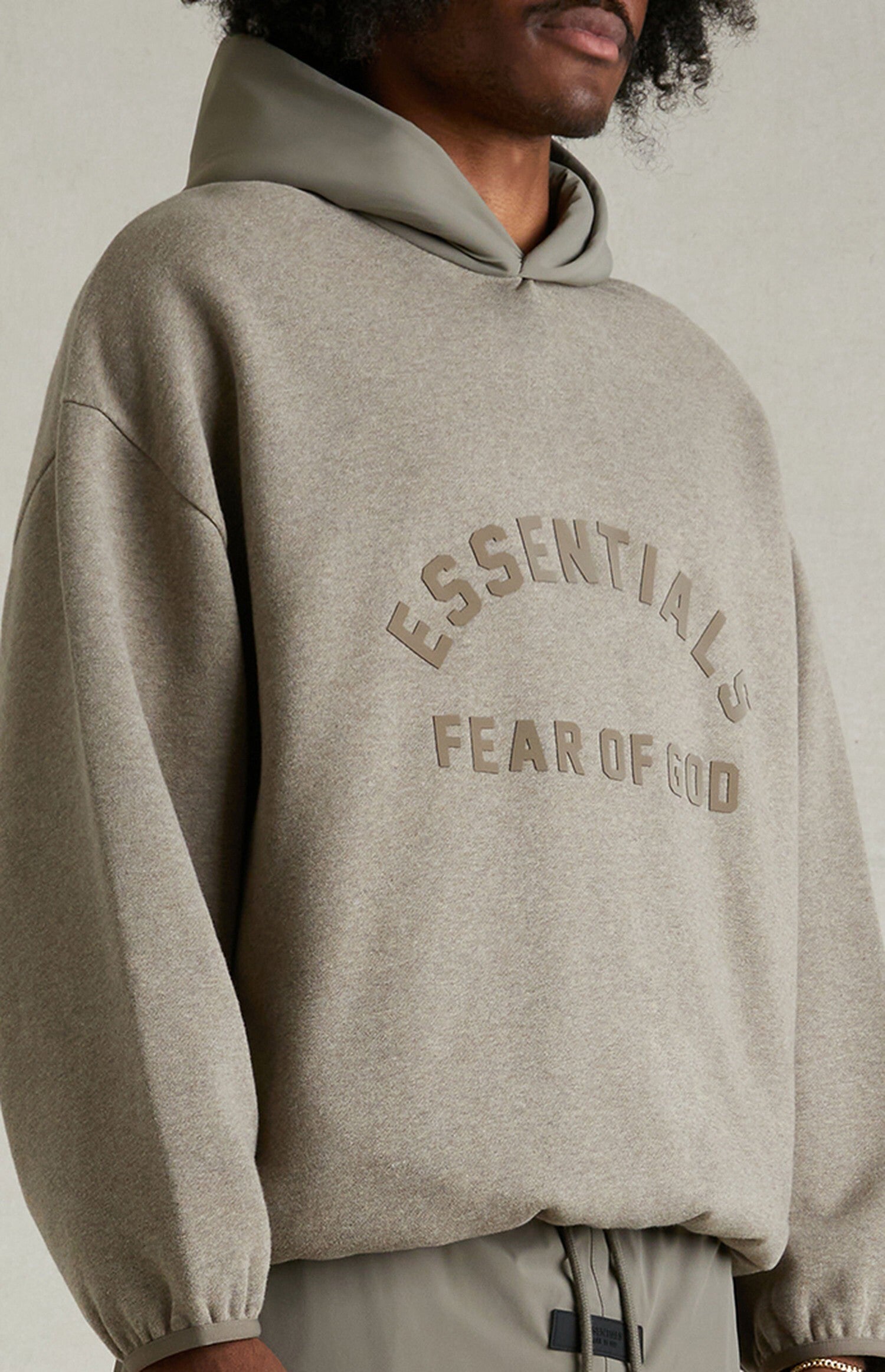Essentials hoodie - 'בז