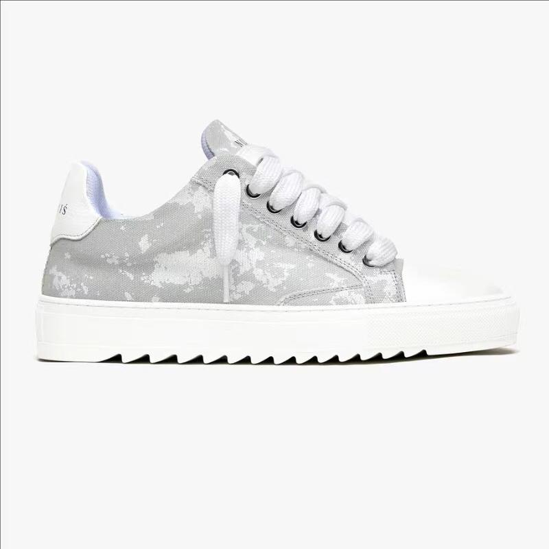 NUMERIS Shoes - אפור כתמים