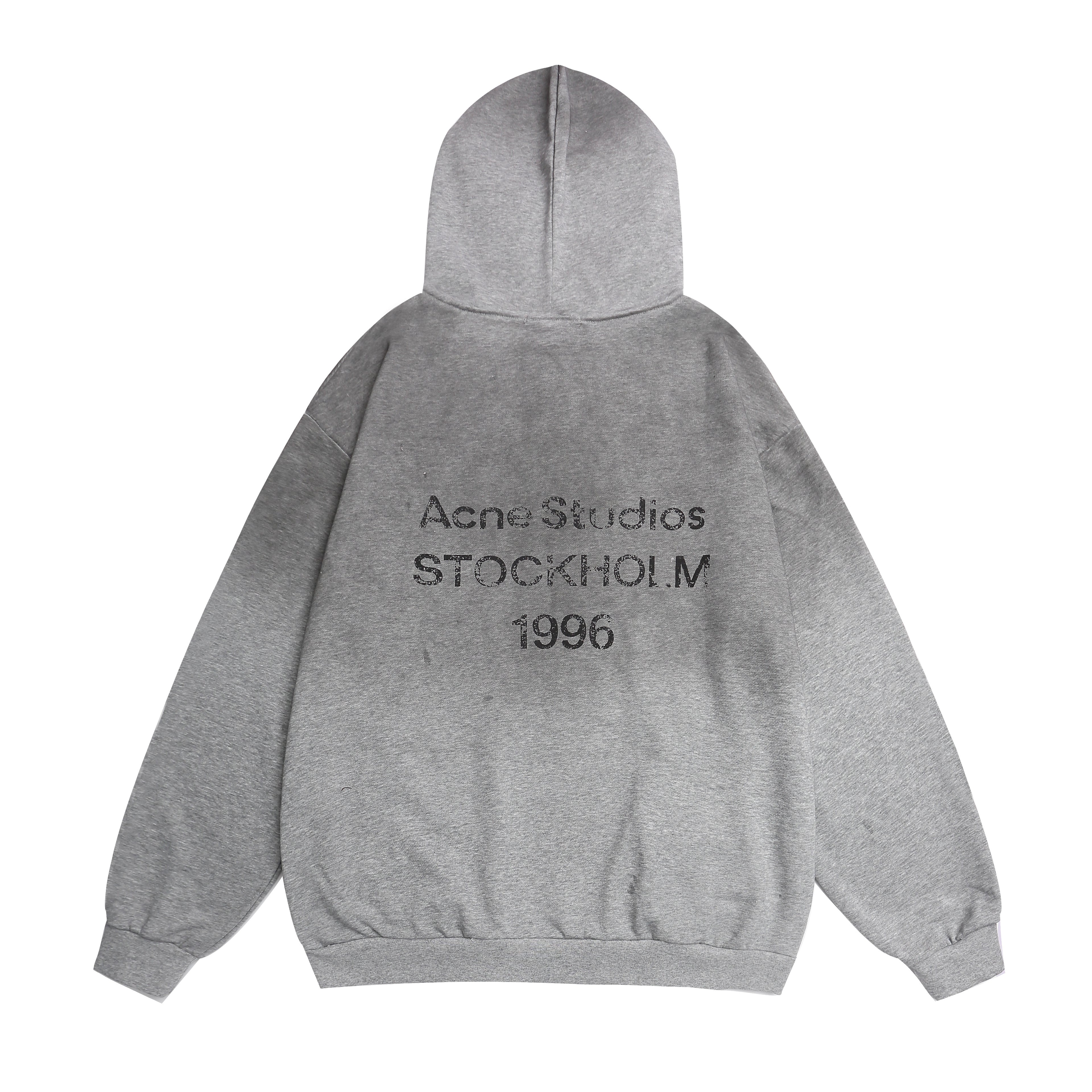 Acne Studios Hoodie - אפור דהוי