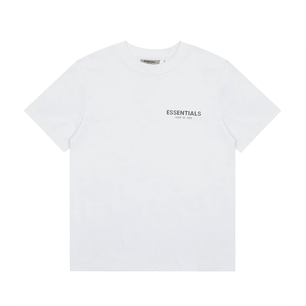 Essentials Small Logo Tee - White