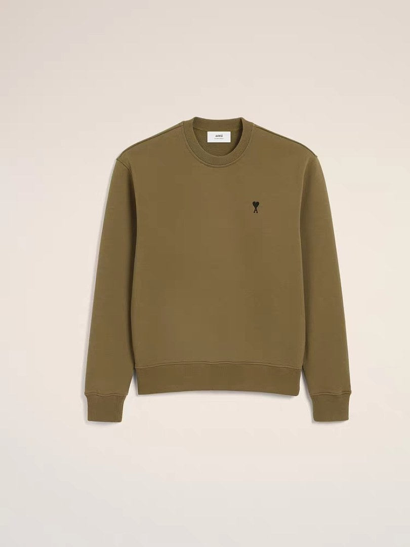 Ami Heart Logo Crewneck Sweatshirt