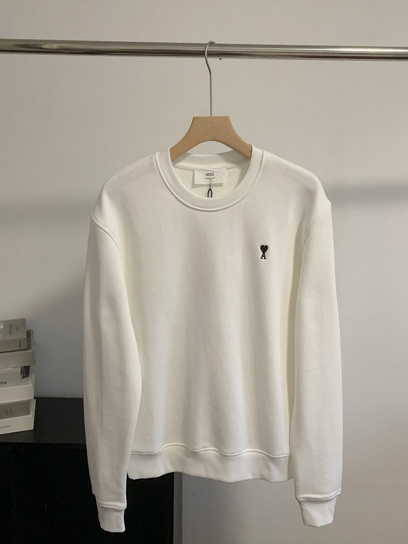 Ami Heart Logo Crewneck Sweatshirt
