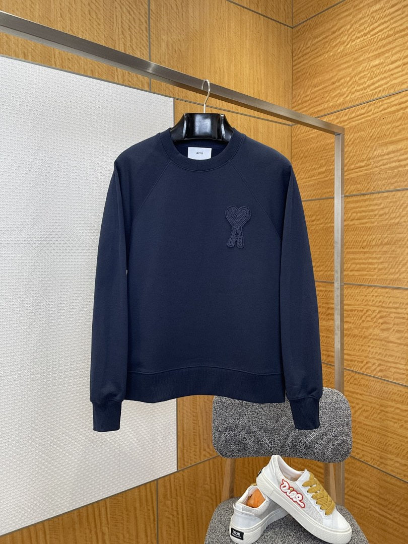 Ami Tonal Heart Sweatshirt