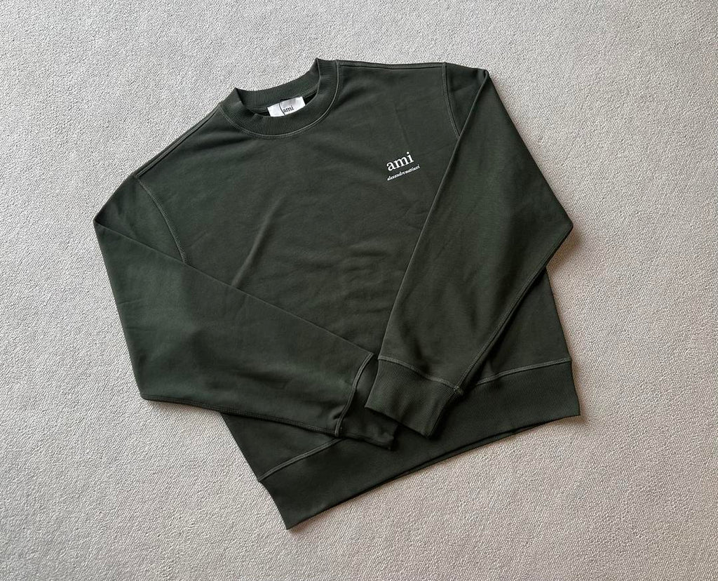 AMI Terry Crewneck Sweatshirt