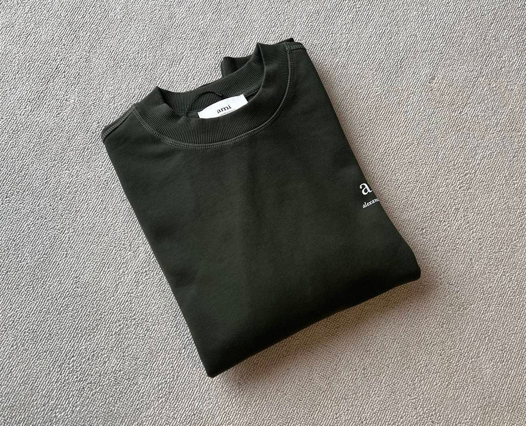 AMI Terry Crewneck Sweatshirt