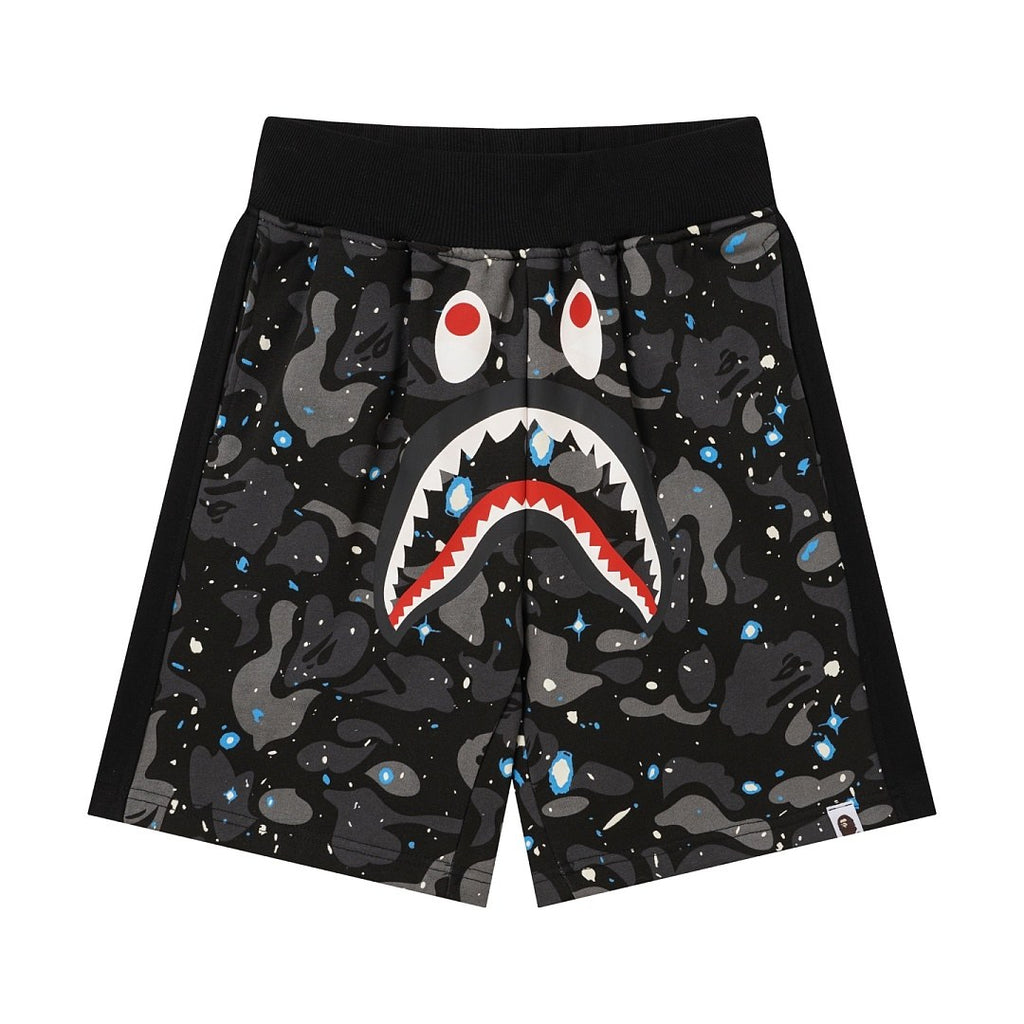 BAPE Space Camo Shark Shorts