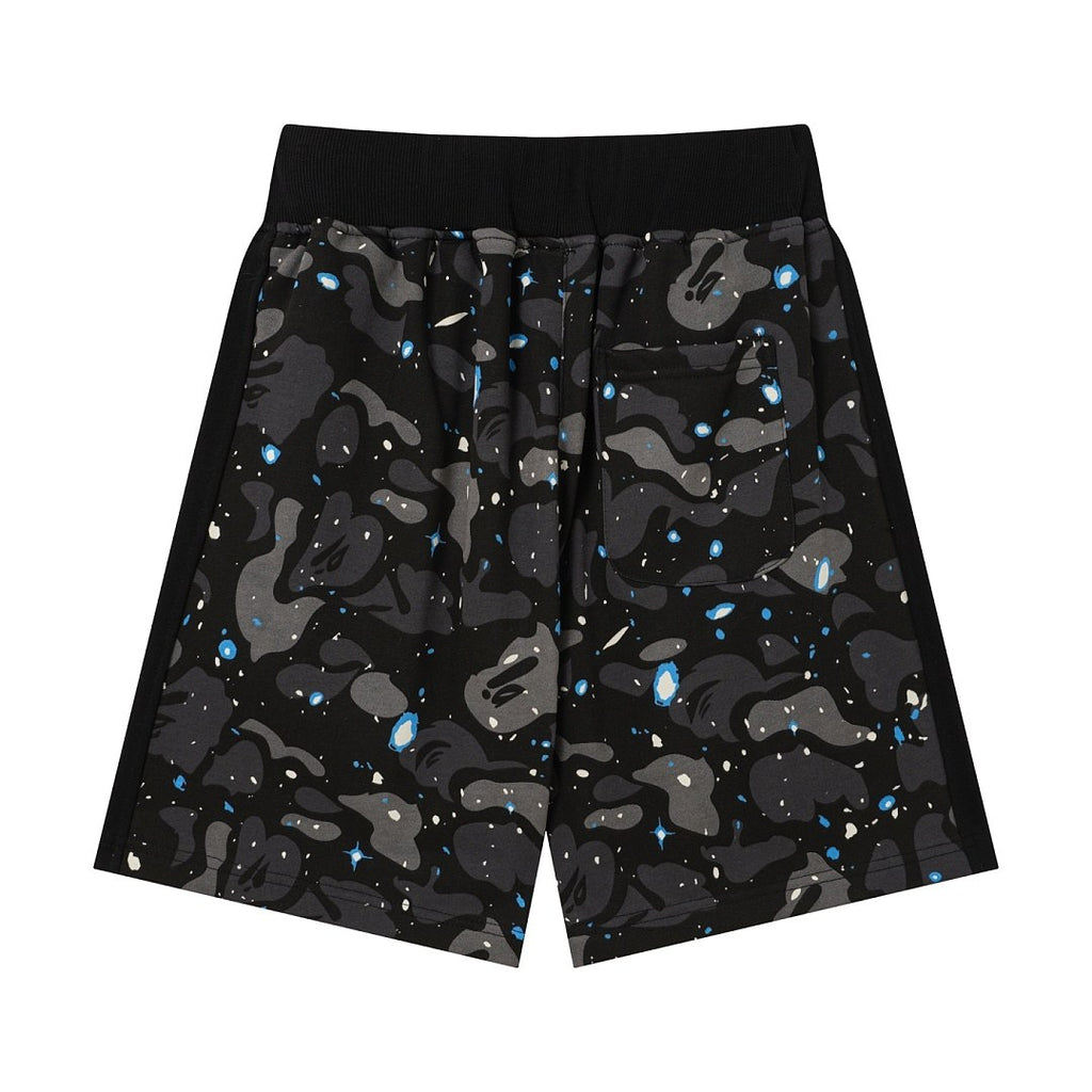 BAPE Space Camo Shark Shorts