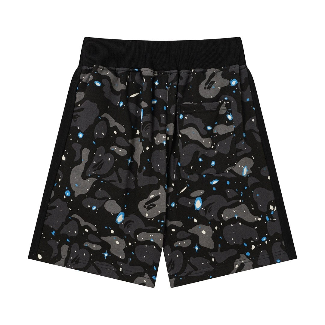 BAPE Space Camo Shark Shorts