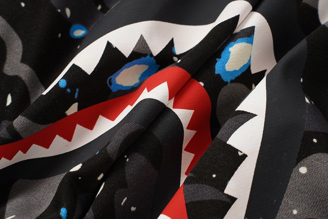 BAPE Space Camo Shark Shorts