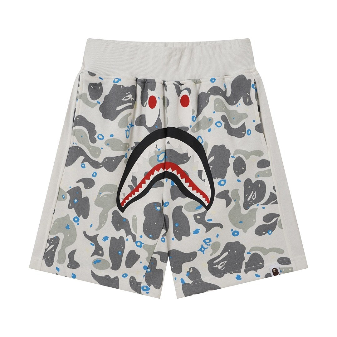 BAPE Space Camo Shark Shorts