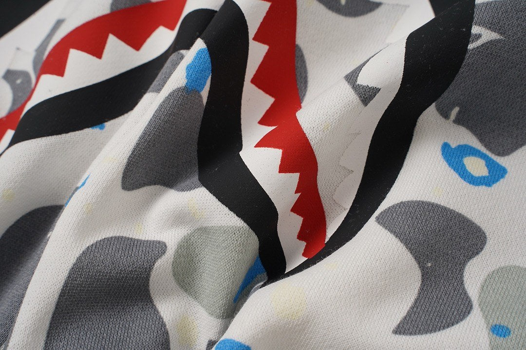 BAPE Space Camo Shark Shorts