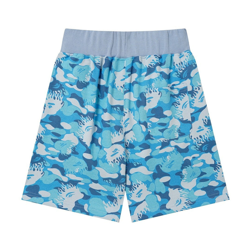 BAPE ABC Camo Sweat Shorts