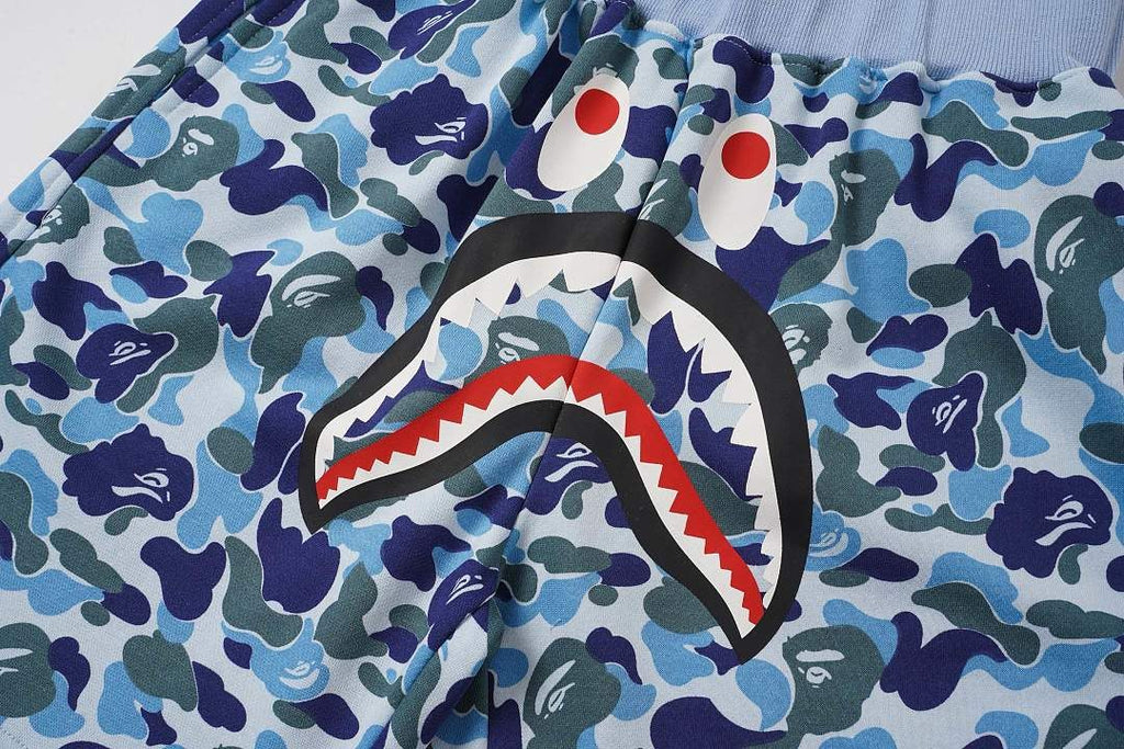 BAPE ABC Camo Shark Shorts