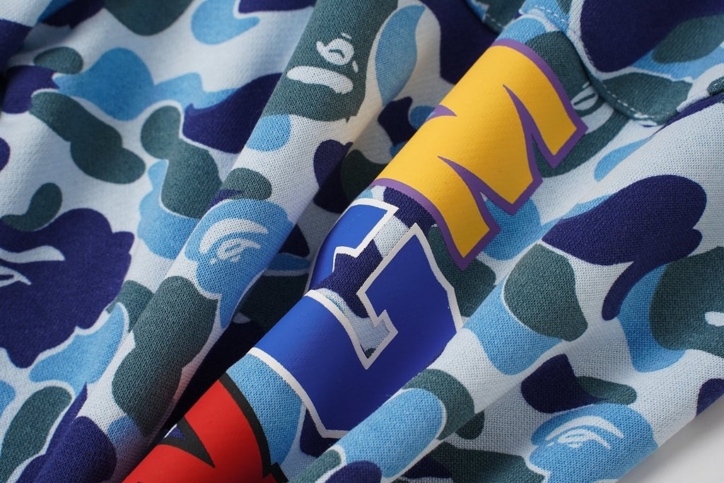 BAPE ABC Camo Shark Shorts