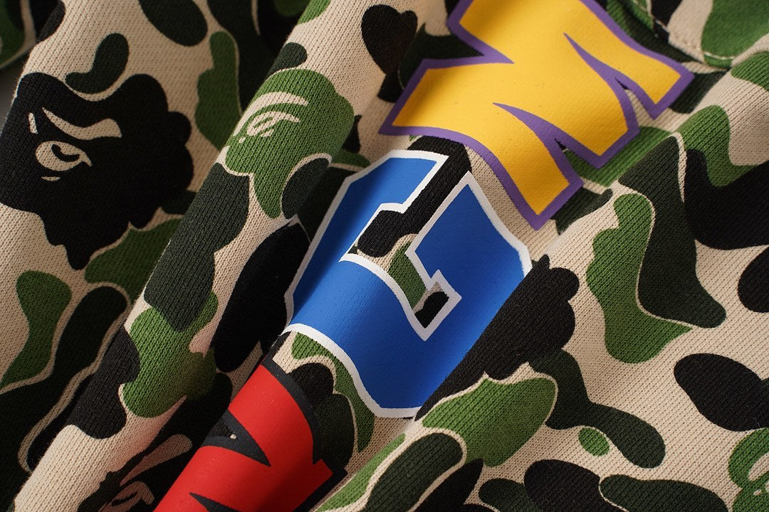 BAPE ABC Camo Shark Shorts