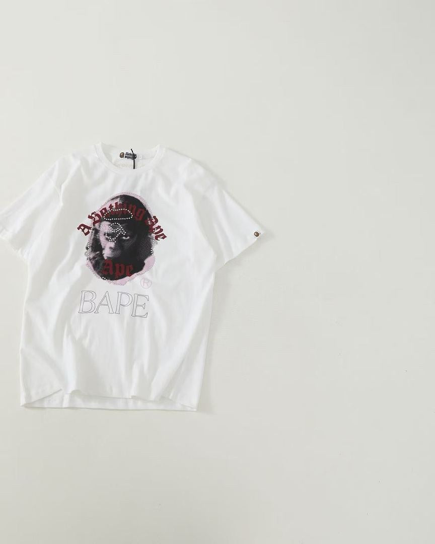 BAPE Studded Ape Head Tee