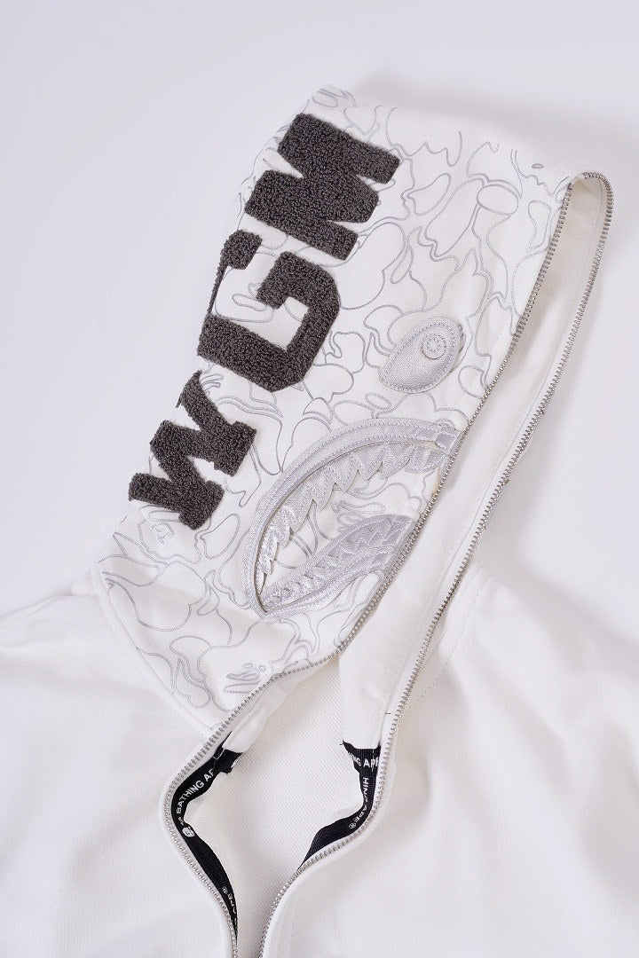 BAPE WGM Shark Full Zip Hoodie