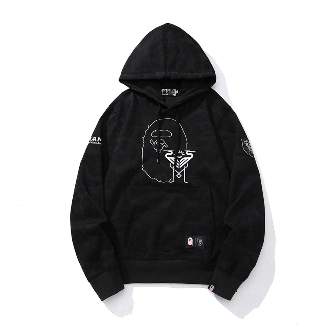 BAPE Ape Head Line Art Hoodie
