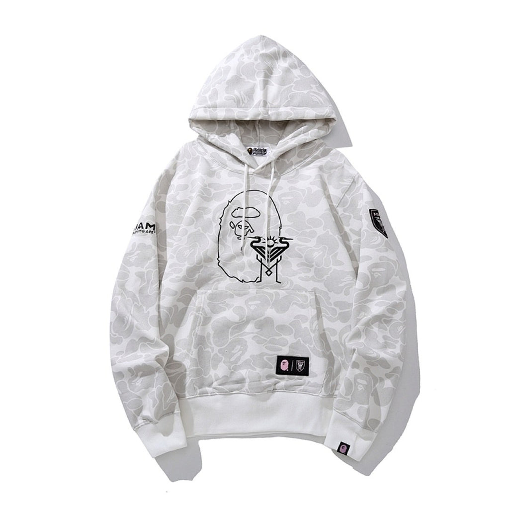 BAPE Ape Head Line Art Hoodie