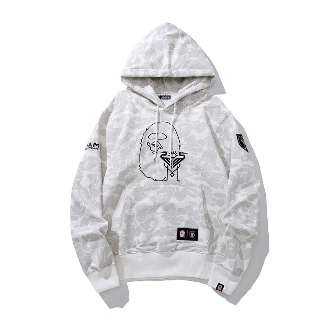 BAPE Ape Head Line Art Hoodie