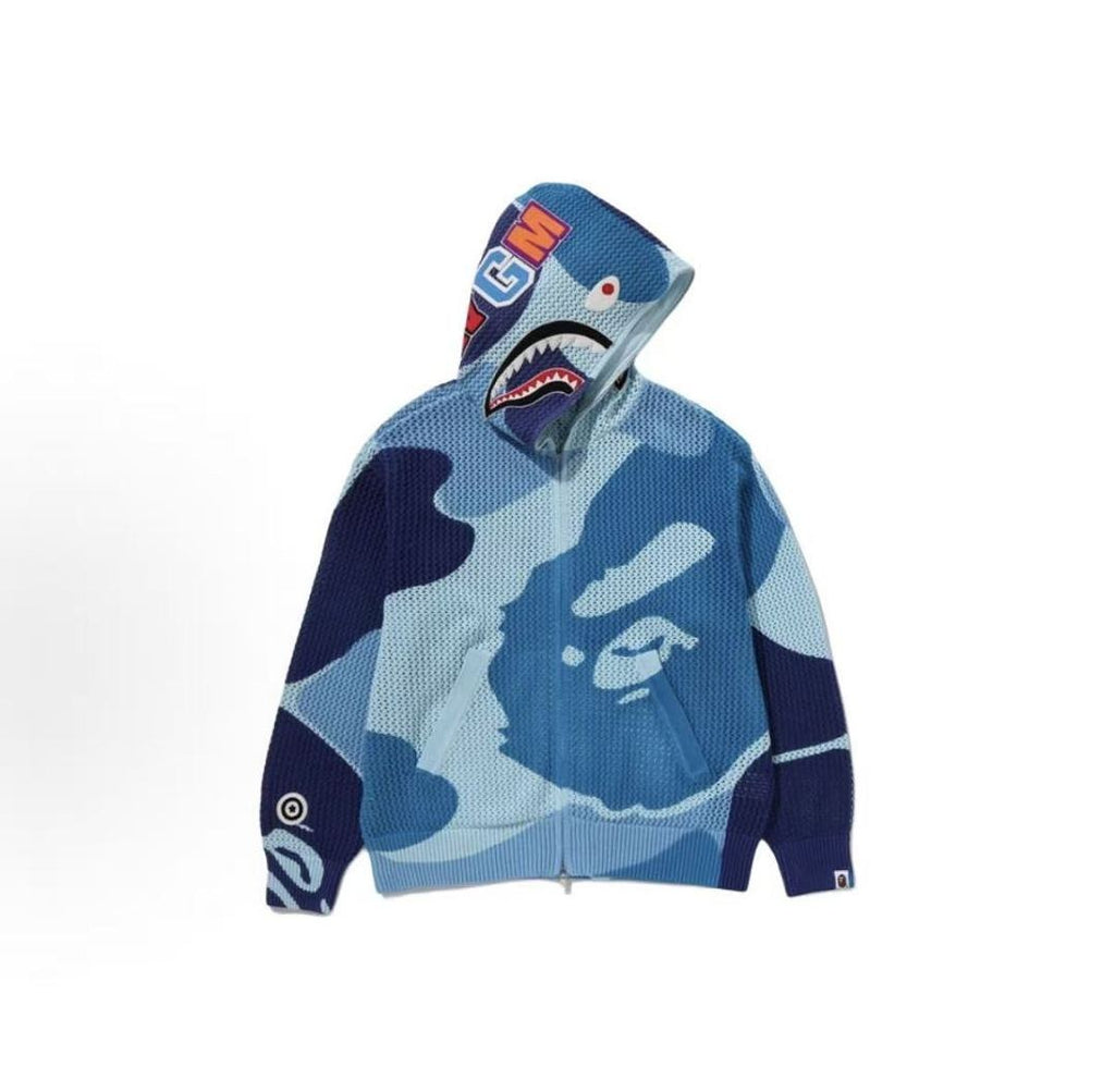 BAPE ABC Camo Shark Full Zip Hoodie