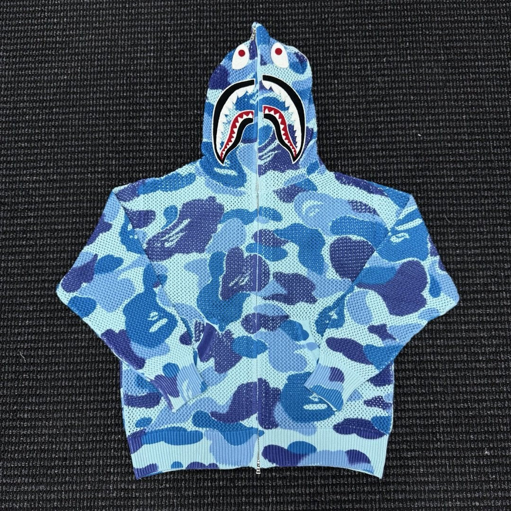 BAPE ABC Camo Shark Full Zip Hoodie