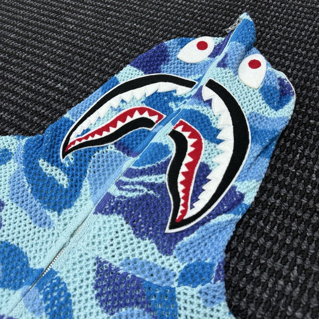 BAPE ABC Camo Shark Full Zip Hoodie