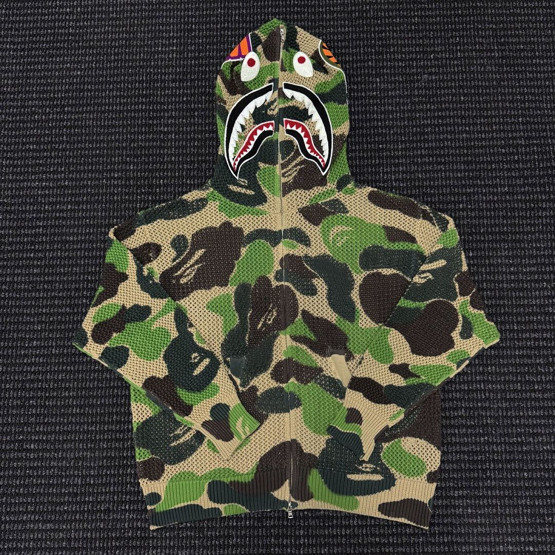 BAPE ABC Camo Shark Full Zip Hoodie