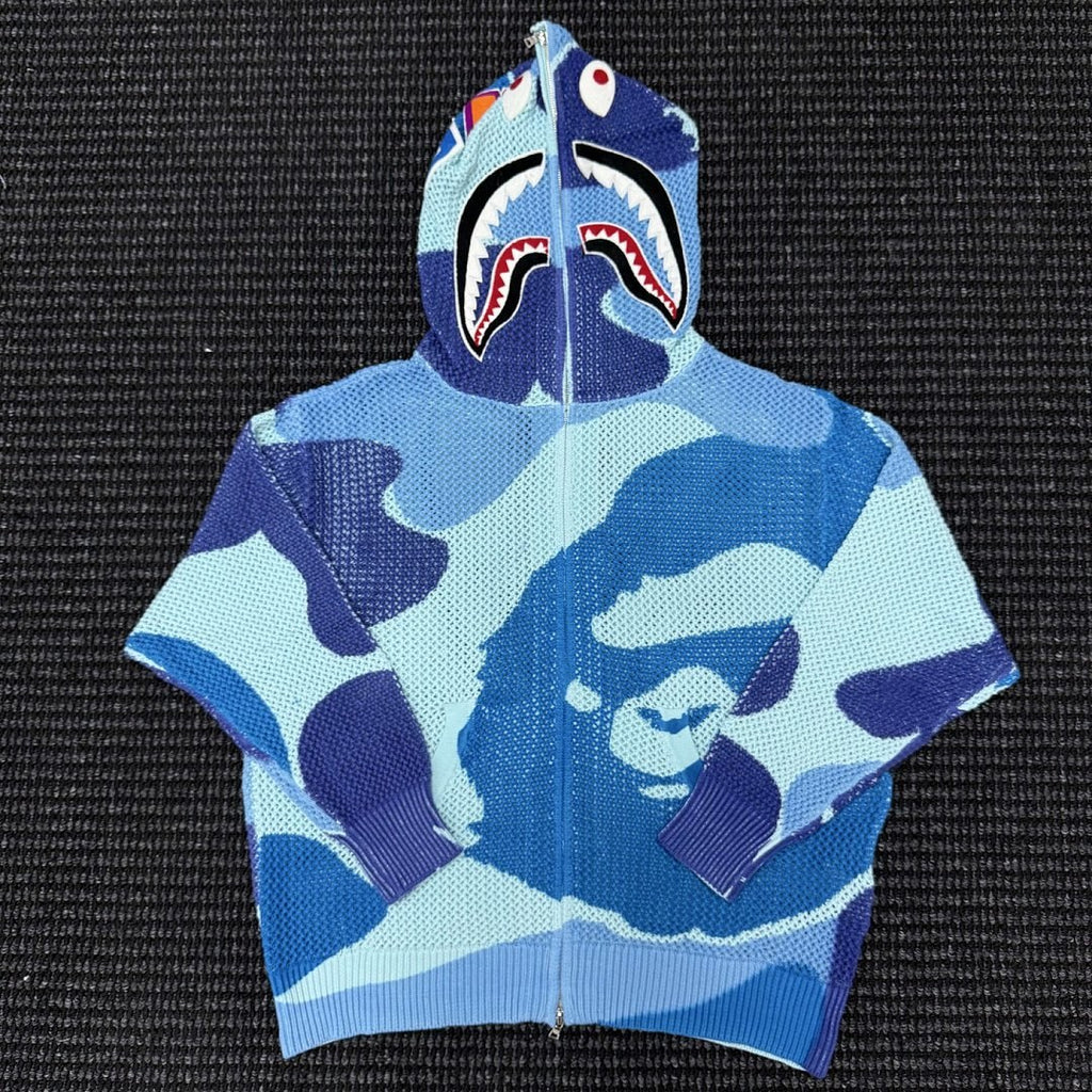 BAPE ABC Camo Shark Full Zip Hoodie