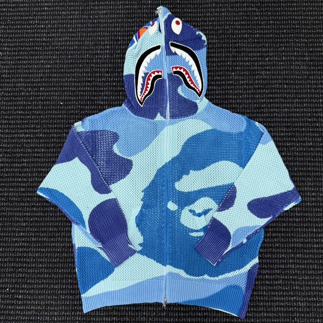 BAPE ABC Camo Shark Full Zip Hoodie