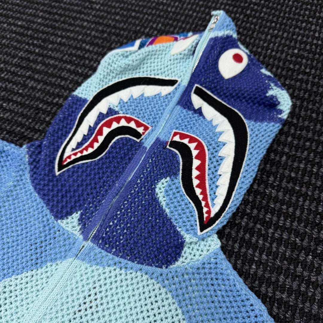 BAPE ABC Camo Shark Full Zip Hoodie