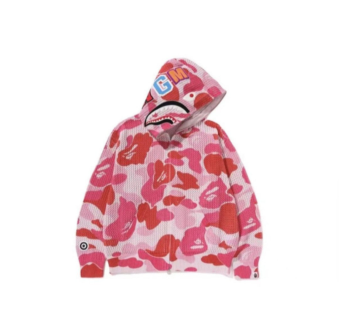 BAPE ABC Camo Shark Full Zip Hoodie