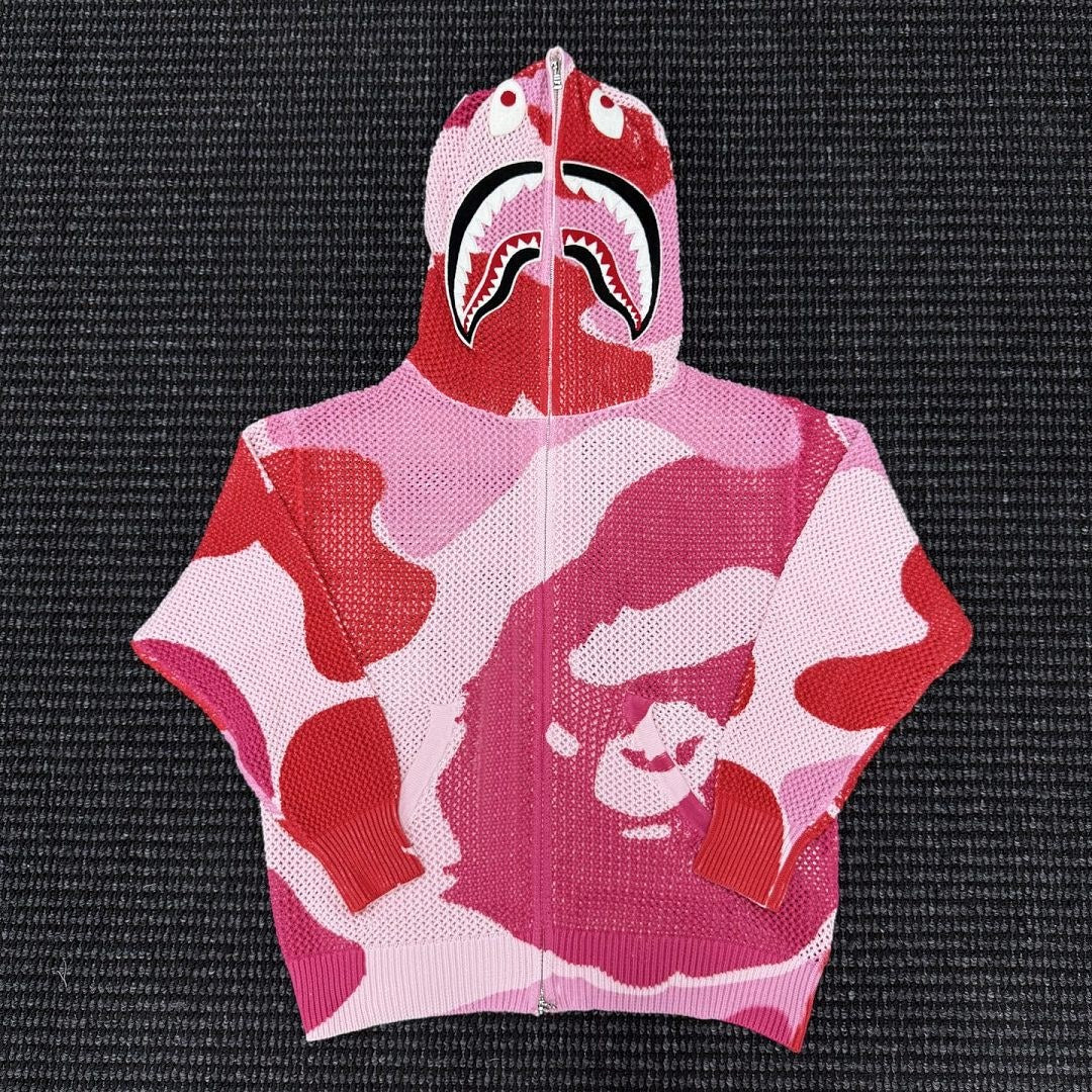 BAPE ABC Camo Shark Full Zip Hoodie