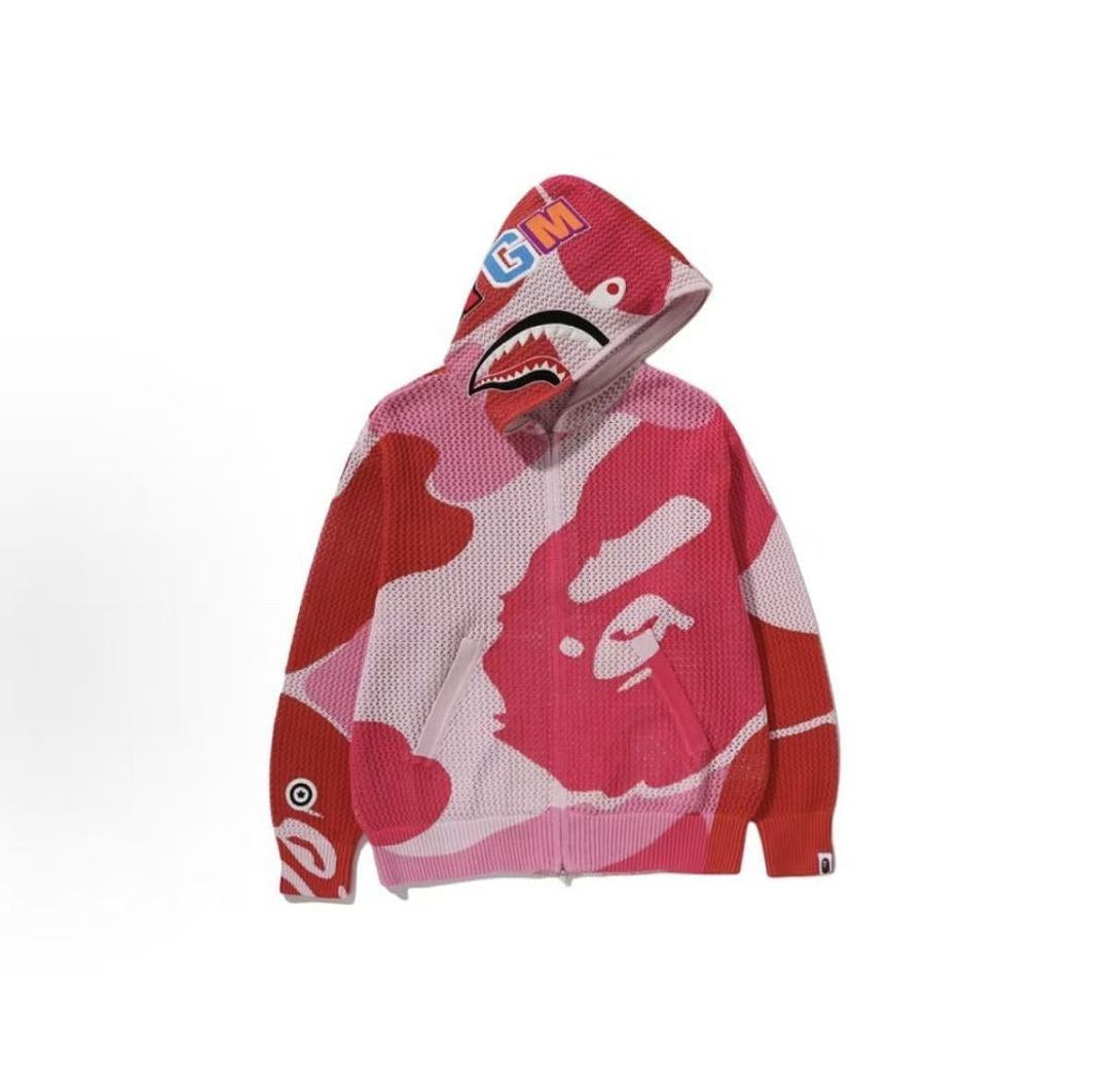 BAPE ABC Camo Shark Full Zip Hoodie