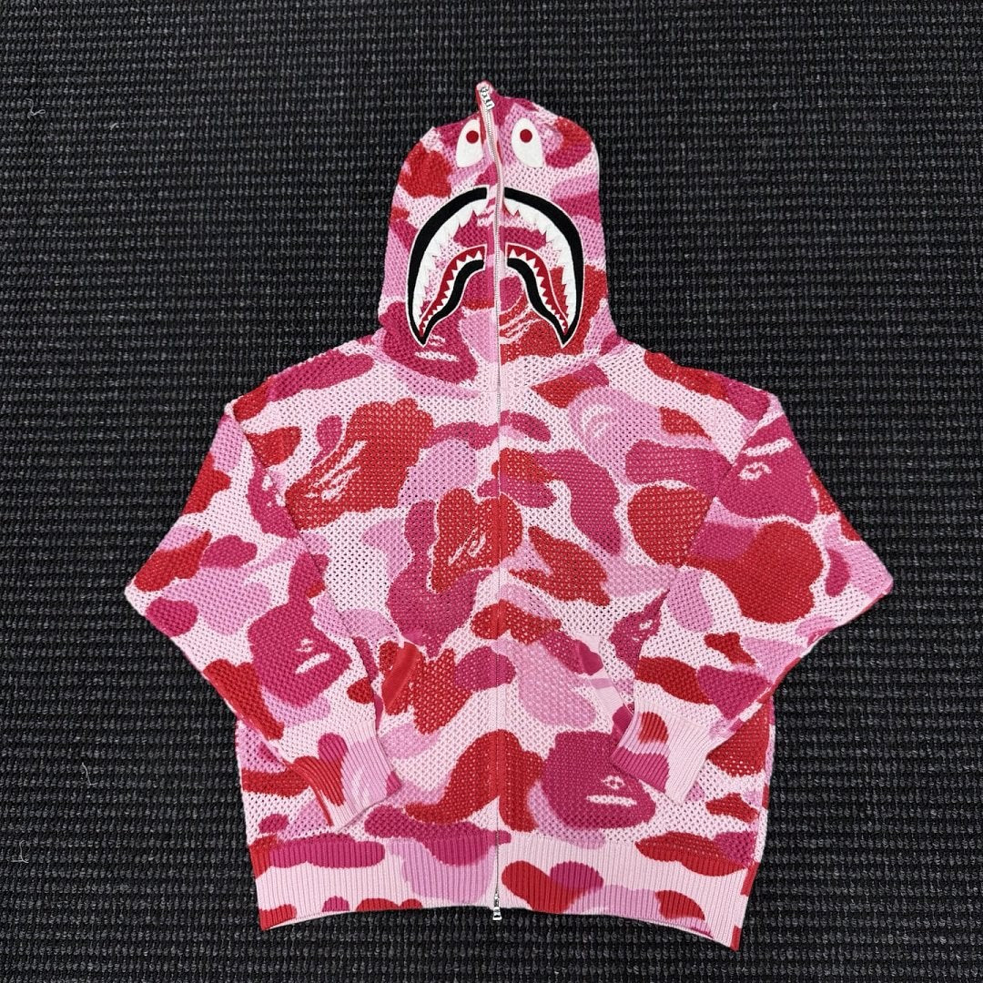 BAPE ABC Camo Shark Full Zip Hoodie