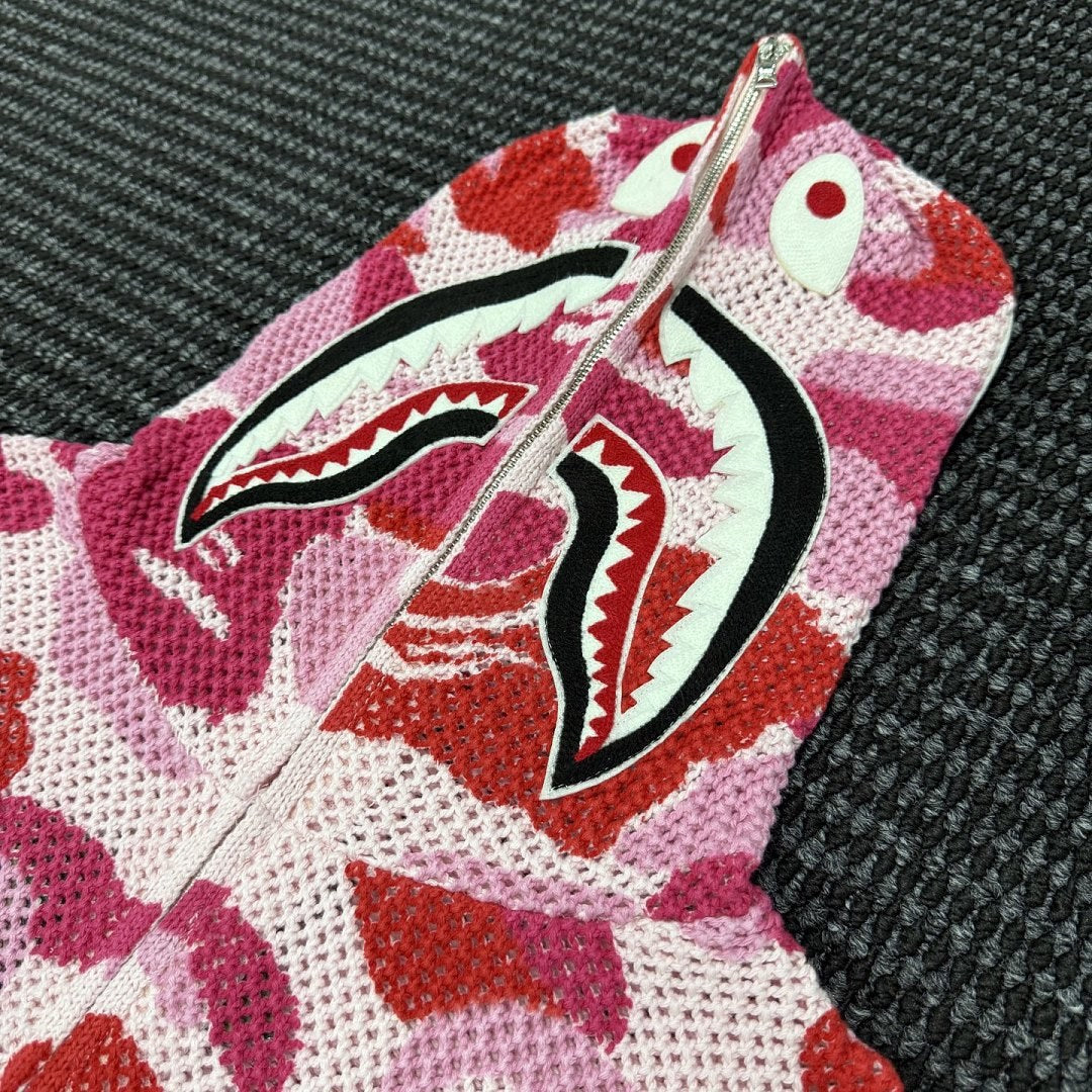 BAPE ABC Camo Shark Full Zip Hoodie