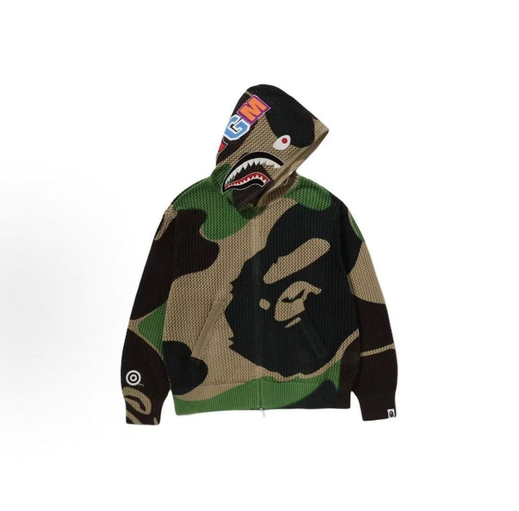 BAPE ABC Camo Shark Full Zip Hoodie
