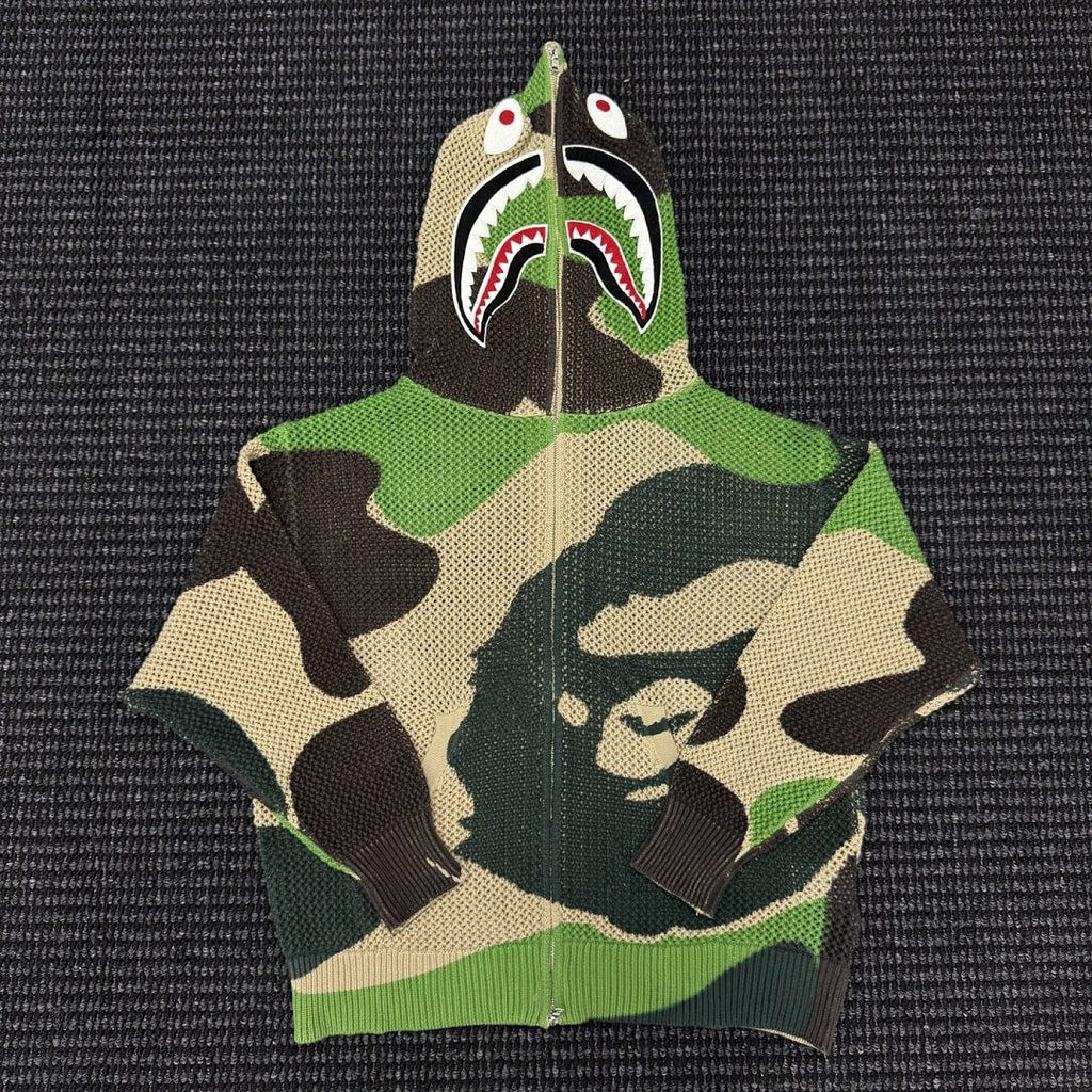 BAPE ABC Camo Shark Full Zip Hoodie