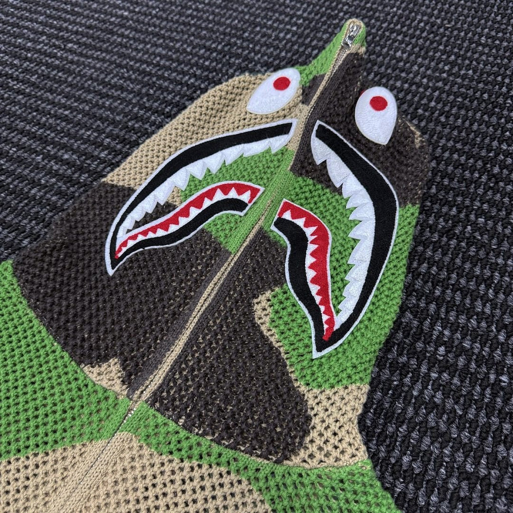 BAPE ABC Camo Shark Full Zip Hoodie