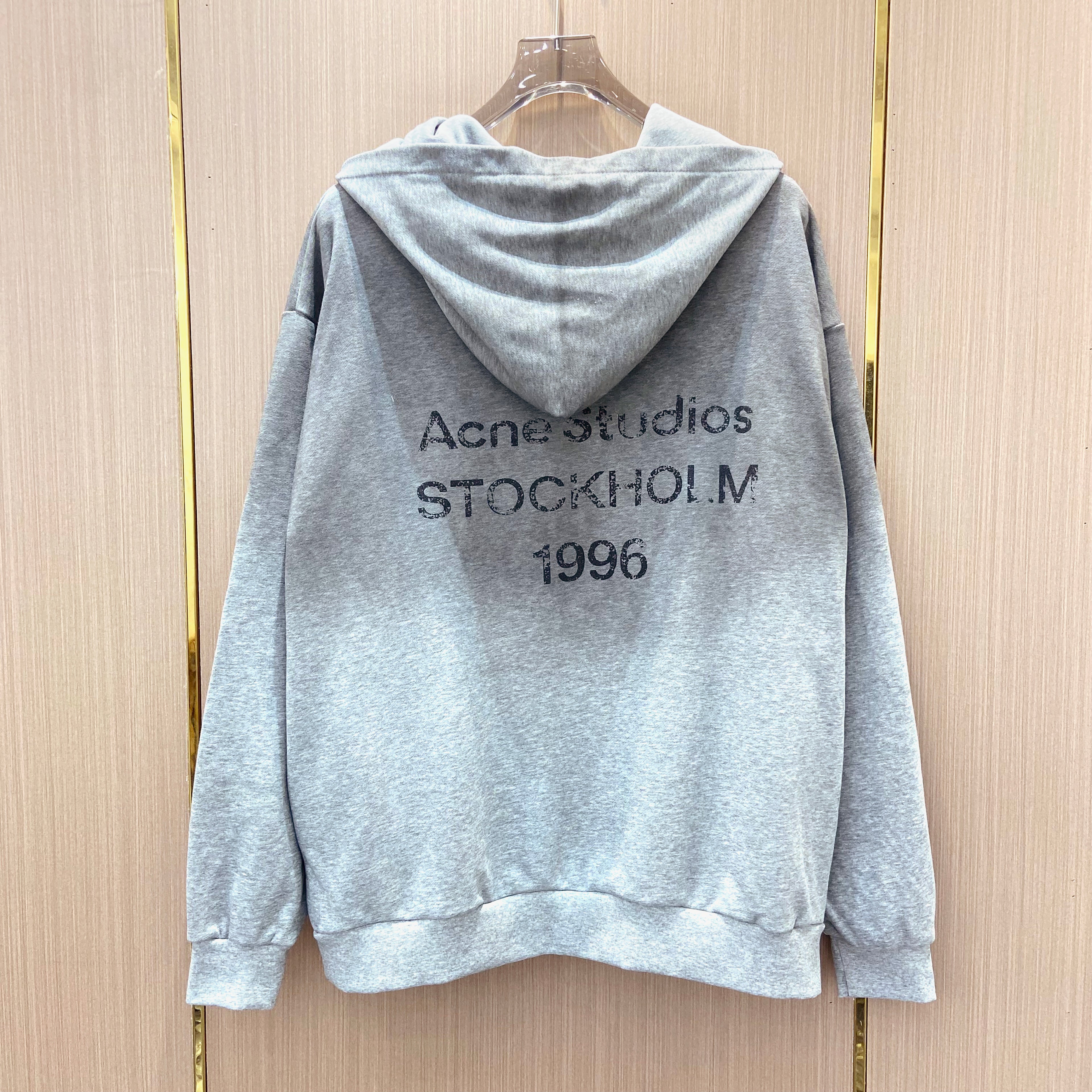 Acne Studios Hoodie - אפור דהוי