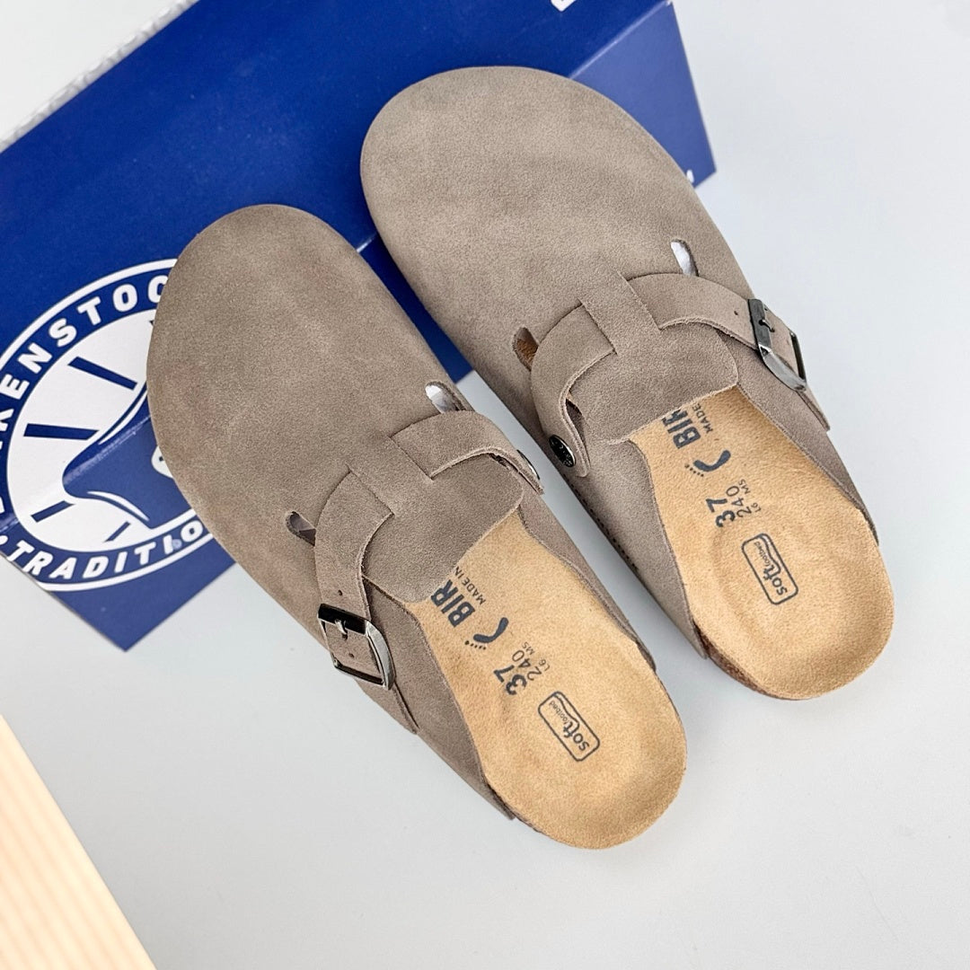 Birkenstock Boston Soft Footbed Suede