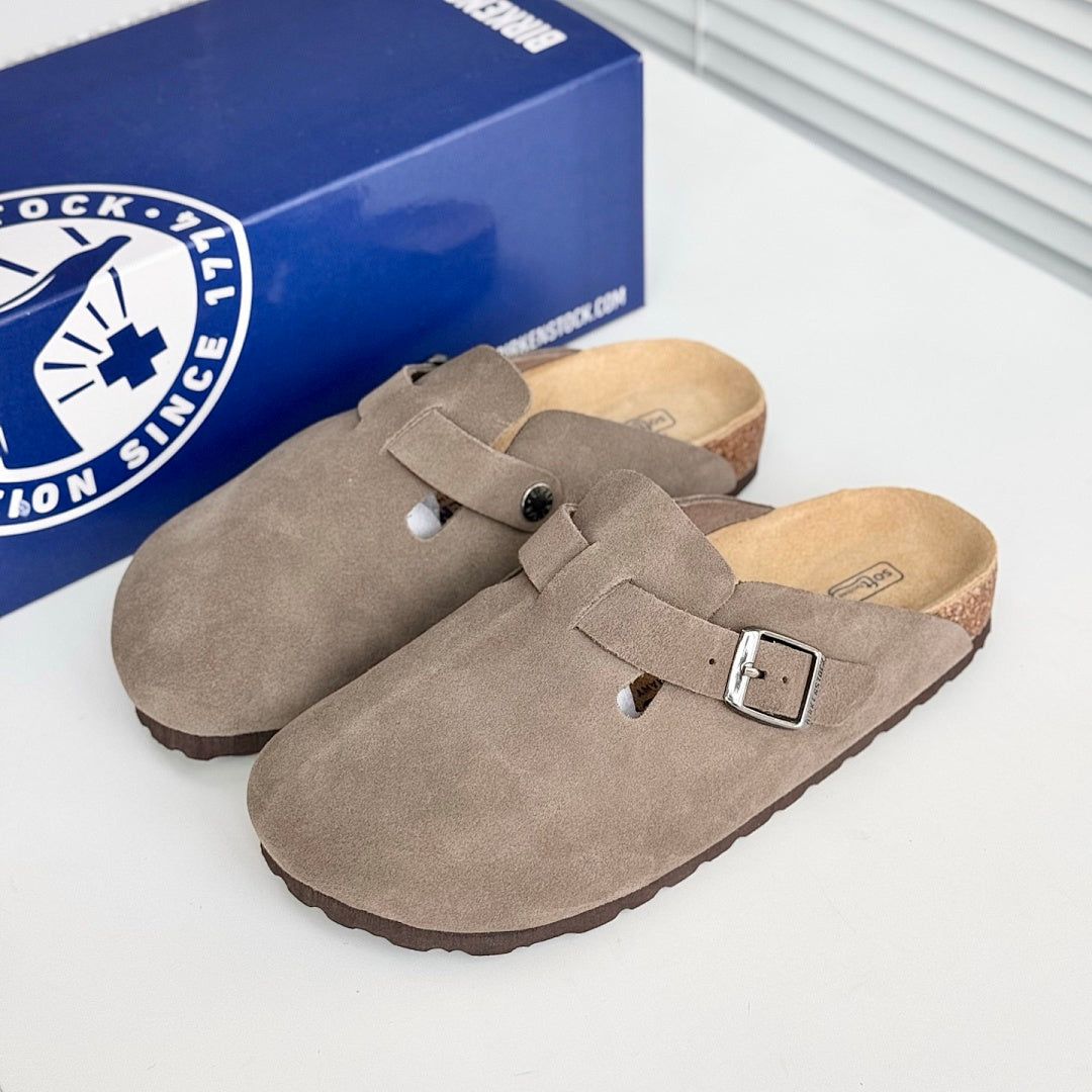 Birkenstock Boston Soft Footbed Suede
