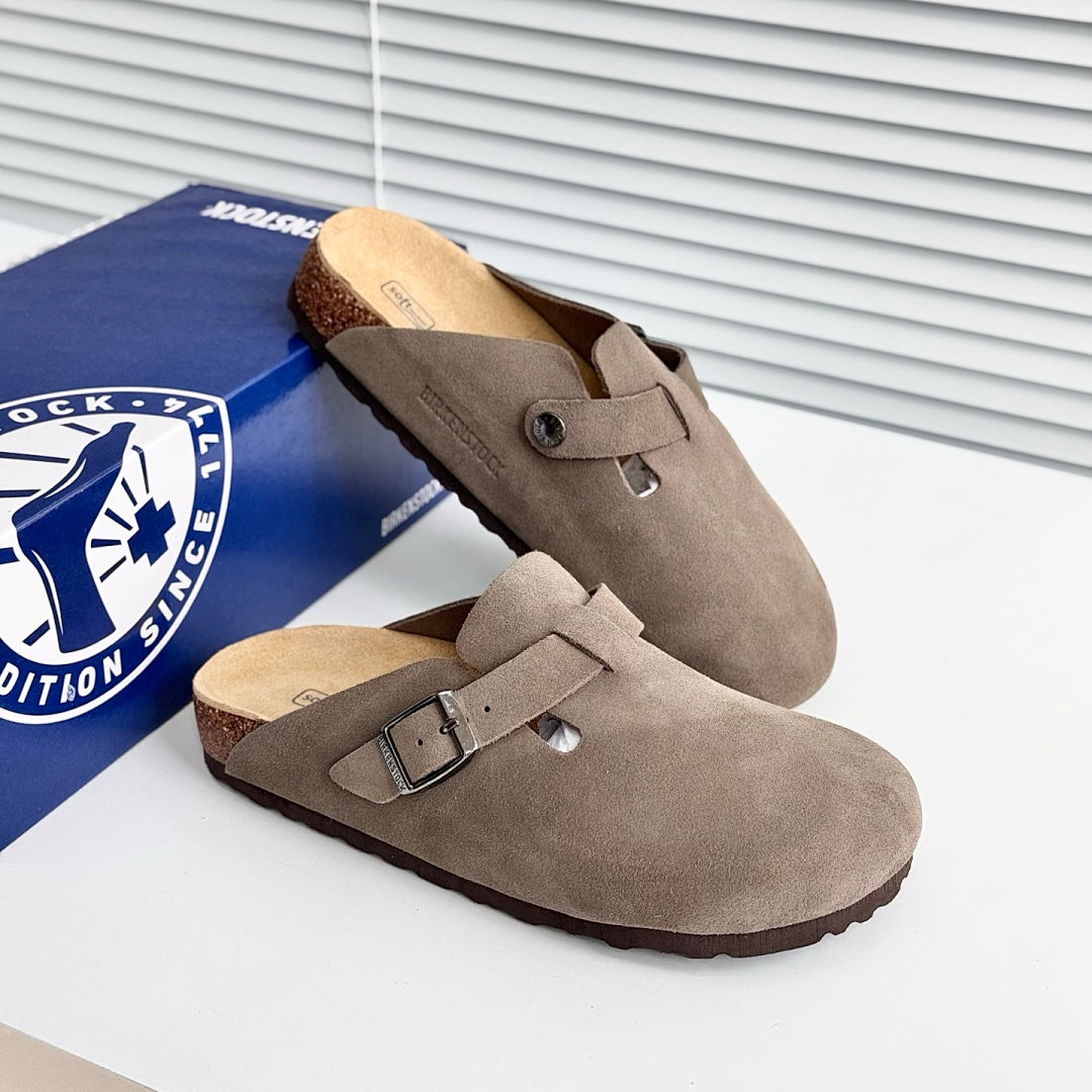 Birkenstock Boston Soft Footbed Suede