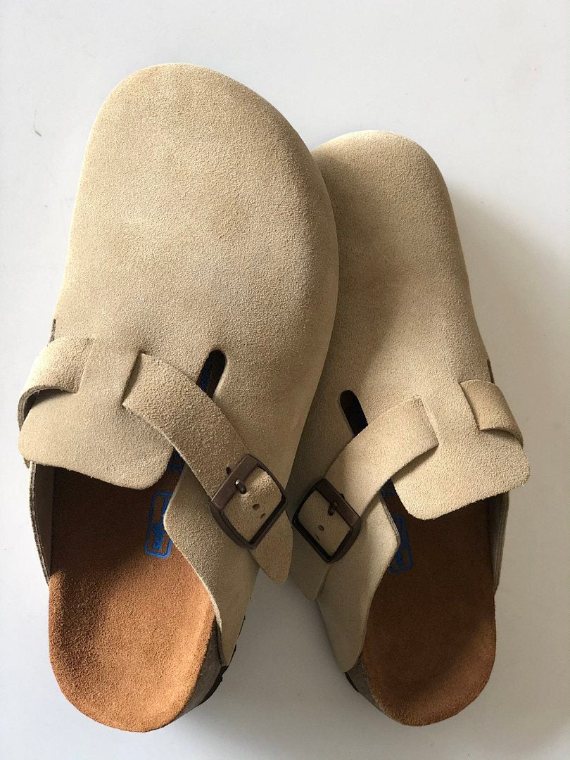 Birkenstock Boston Soft Footbed Suede